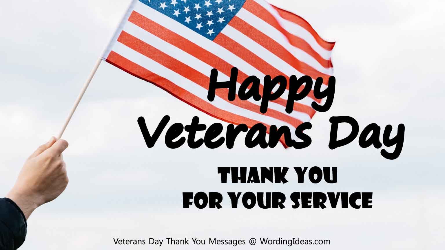 Veterans Day Thank You Messages and Quotes » Wording Ideas