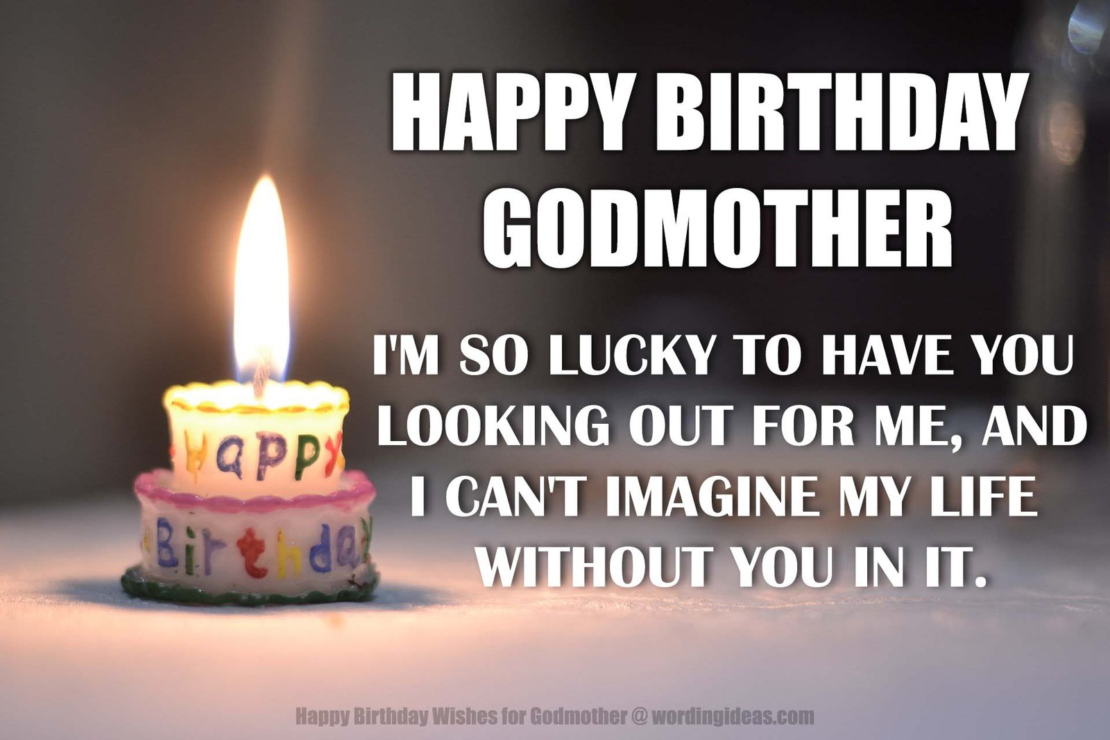 Happy Birthday To My Godmother Quotes