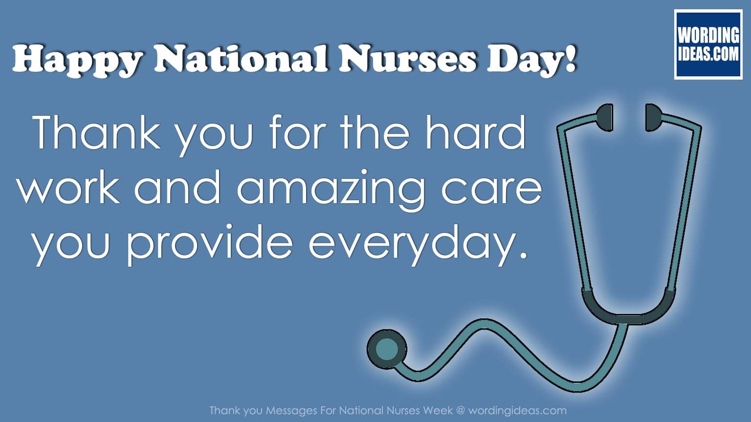 Thank You, Nurses! 30+ Messages For National Nurses Week » Wording Ideas