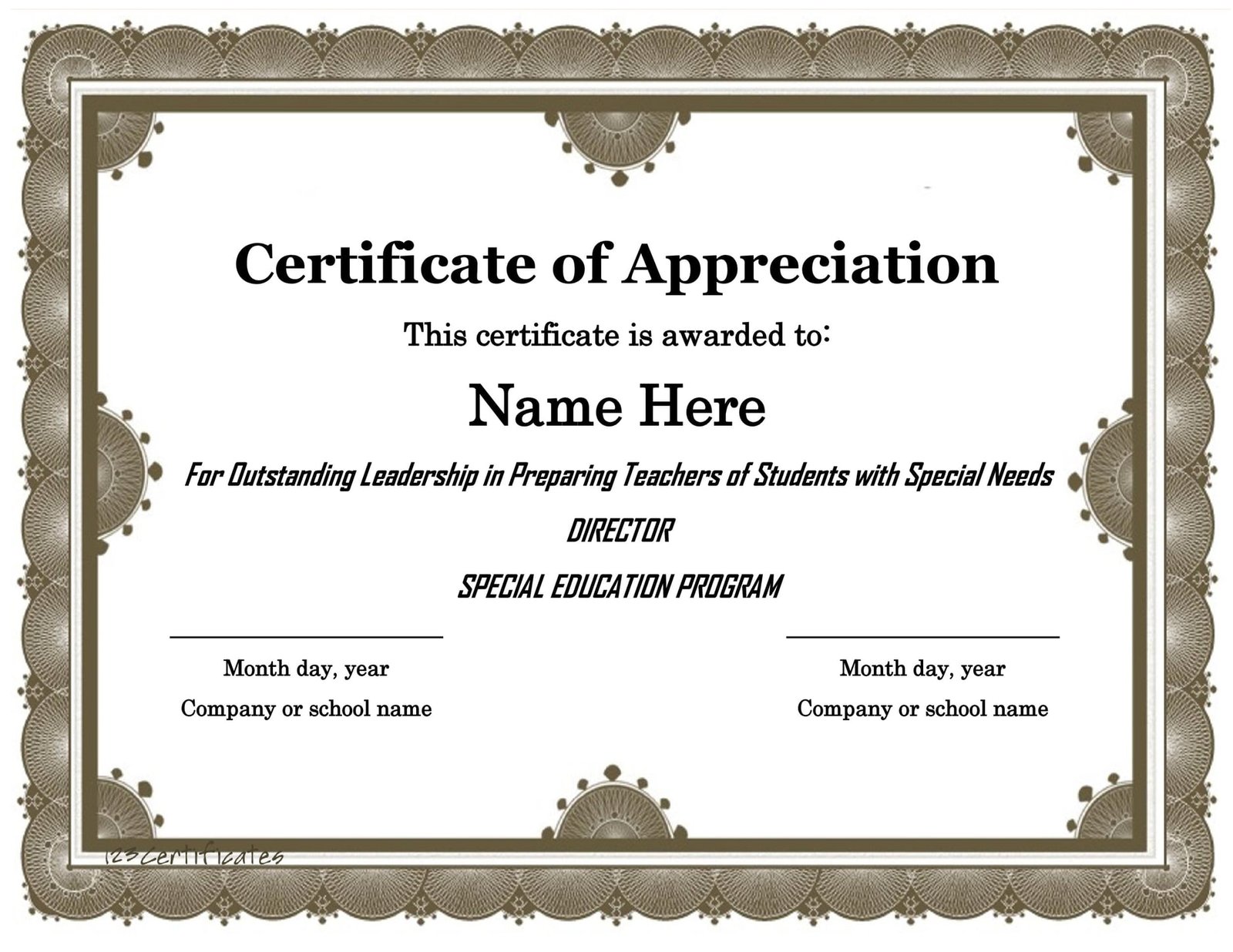 Certificate of Appreciation Wording wordingideas com