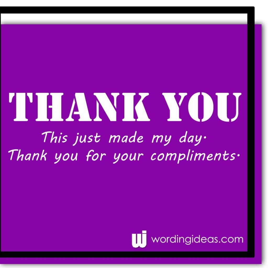 How To Say Thank You For A Compliment From Your Boss