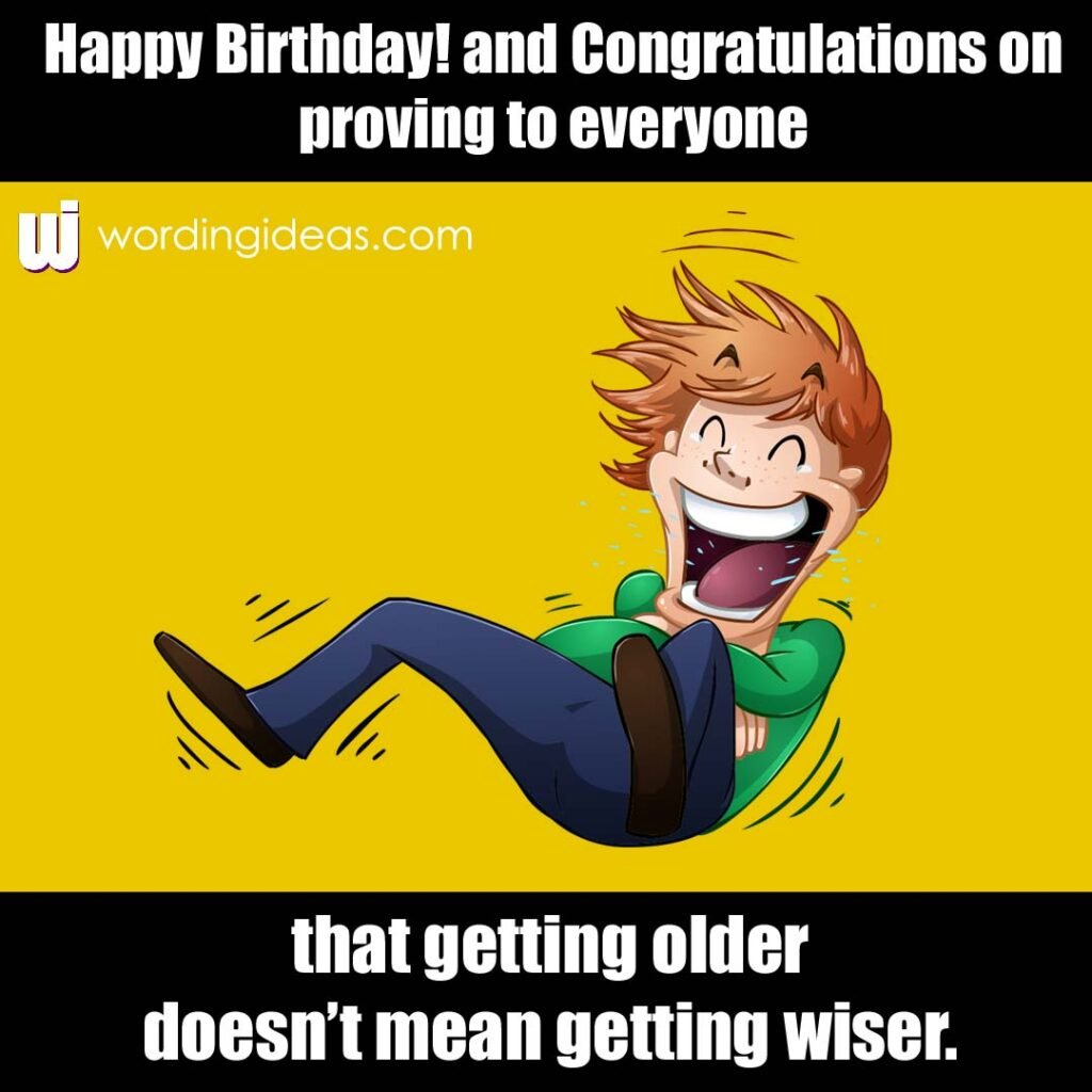 Funny Birthday Wishes You Must Try Out » Wording Ideas