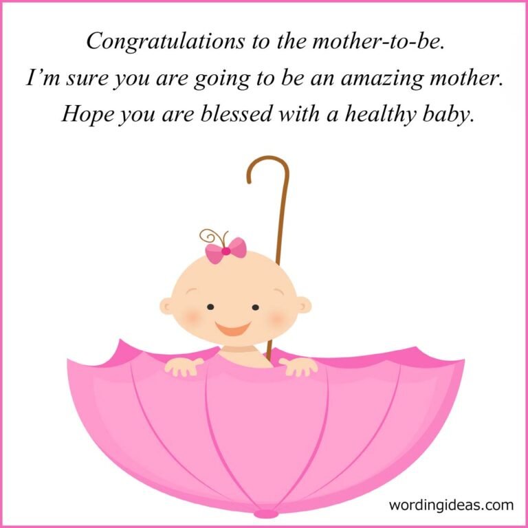 Pregnancy Congratulations: Messages and Wishes » Wording Ideas