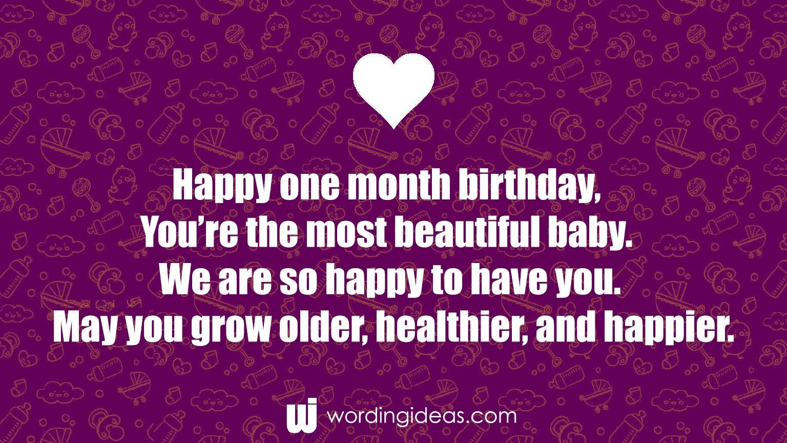 1-month-birthday-wishes-for-girl-from--near-and-dear-ones