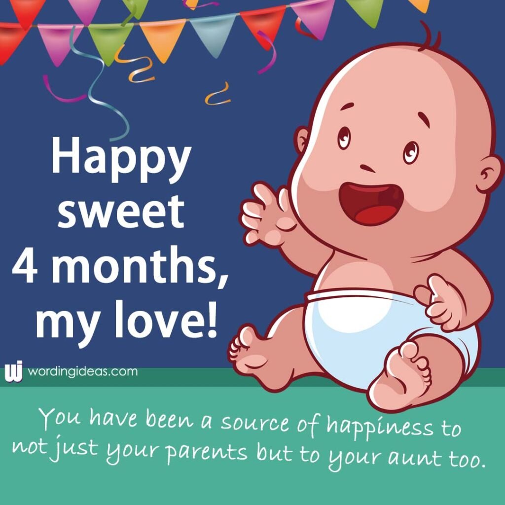 4th-month-birthday-wishes-for-baby-boy-wording-ideas